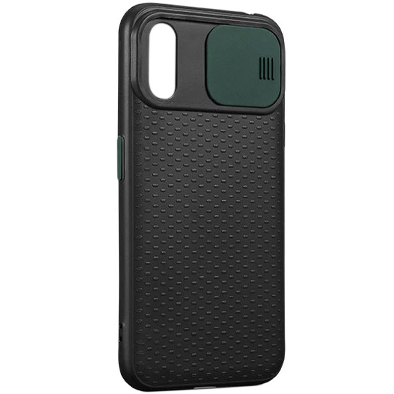 Чехол Camshield Black TPU со шторкой защищающей камеру для Samsung Galaxy A50 (A505F) / A50s / A30s, Черный / темно-зеленый
Чехол Camshield Black TPU со шторкой защищающей камеру для Samsung Galaxy A50 (A505F) / A50s / A30s, Черный / темно-зеленый