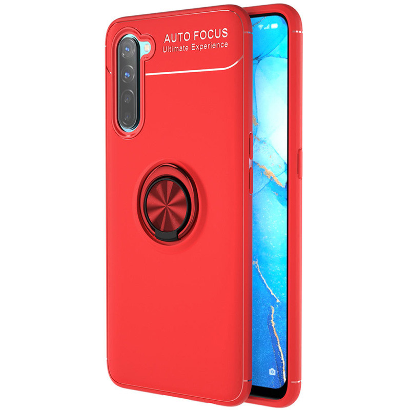 TPU чехол Deen ColorRing под магнитный держатель (opp) для Realme 6 Pro, Красный / красный
TPU чехол Deen ColorRing под магнитный держатель (opp) для Realme 6 Pro, Красный / красный