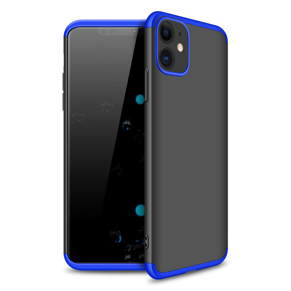 Пластиковая накладка GKK LikGus 360 градусов для Apple iPhone 11 (6.1, Черный / синий
Пластиковая накладка GKK LikGus 360 градусов для Apple iPhone 11 (6.1, Черный / синий