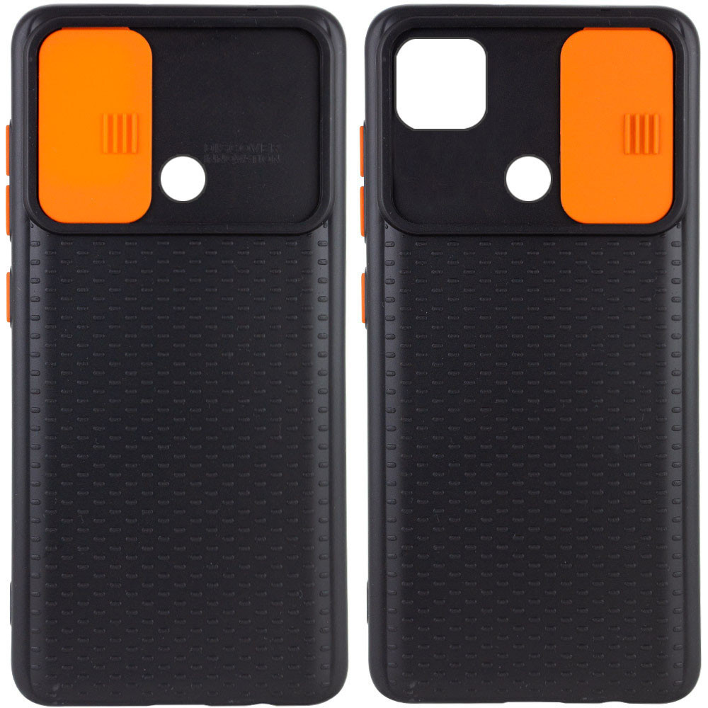 Чехол Camshield Black TPU со шторкой защищающей камеру для Xiaomi Redmi 9C, Черный / оранжевый
Чехол Camshield Black TPU со шторкой защищающей камеру для Xiaomi Redmi 9C, Черный / оранжевый