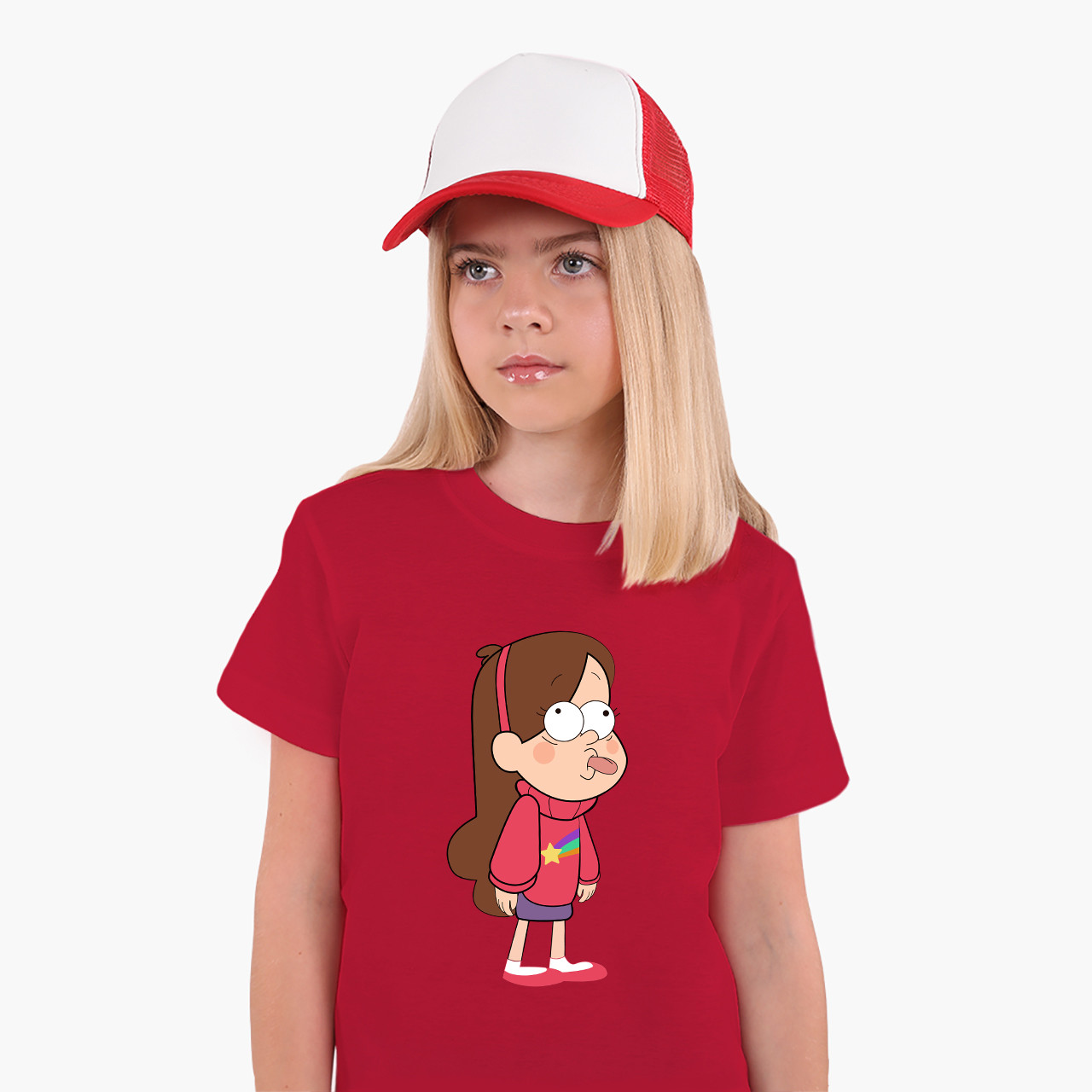 Детская футболка для девочек Мейбл Пайнс Гравити Фолз (Mabel Pines Gravity Falls) (25186-2625-RD) Красный 128
Детская футболка для девочек Мейбл Пайнс Гравити Фолз (Mabel Pines Gravity Falls) (25186-2625-RD) Красный 128