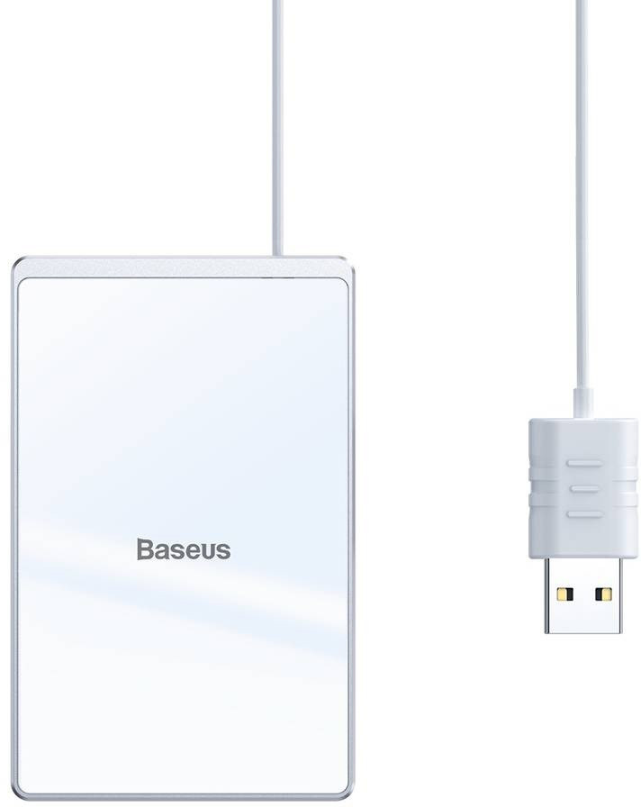 Беспроводной зарядное устройство Baseus Card Ultra-thin Серебристый/ Белый (WX01B-S2)
Беспроводной зарядное устройство Baseus Card Ultra-thin Серебристый/ Белый (WX01B-S2)