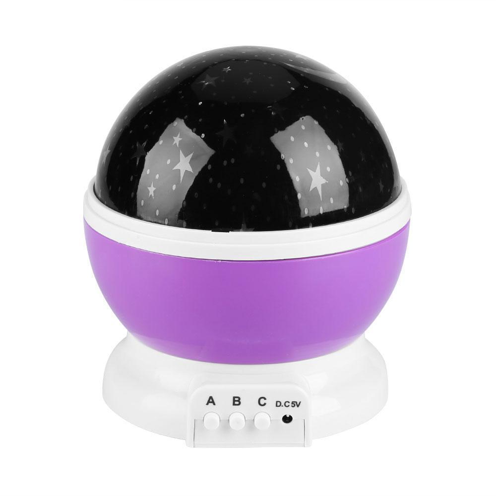 Ночник проектор звездного неба, ночной светильник, Star Master Dream Rotating, цвет - фиолетовый
Ночник проектор звездного неба, ночной светильник, Star Master Dream Rotating, цвет - фиолетовый
