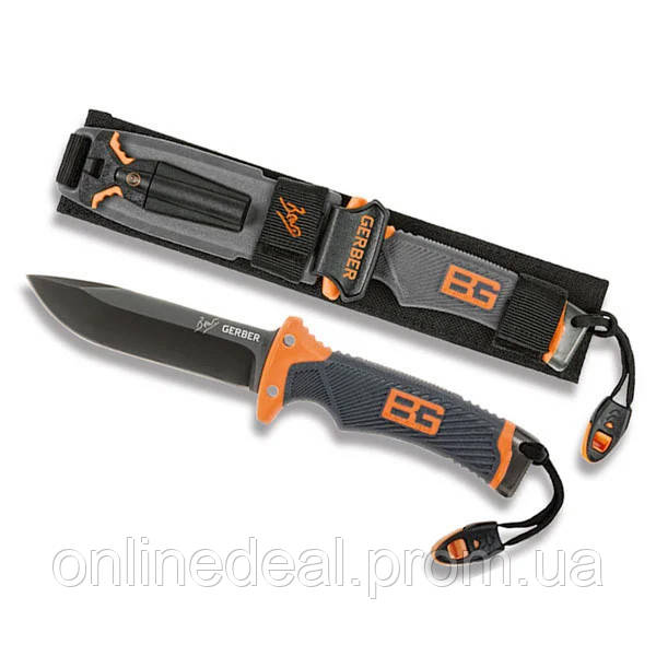 Нож для выживания, туристический Gerber Bear Grylls Ultimate Pro Fixed Blade Replica
Нож для выживания, туристический Gerber Bear Grylls Ultimate Pro Fixed Blade Replica