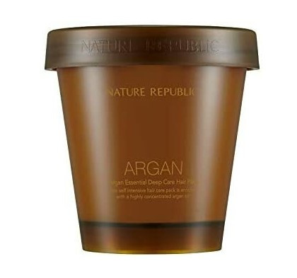 Аргановая маска для поврежденных волос Nature Republic Argan Essential Deep Care Hair Pack 200 мл
Аргановая маска для поврежденных волос Nature Republic Argan Essential Deep Care Hair Pack 200 мл