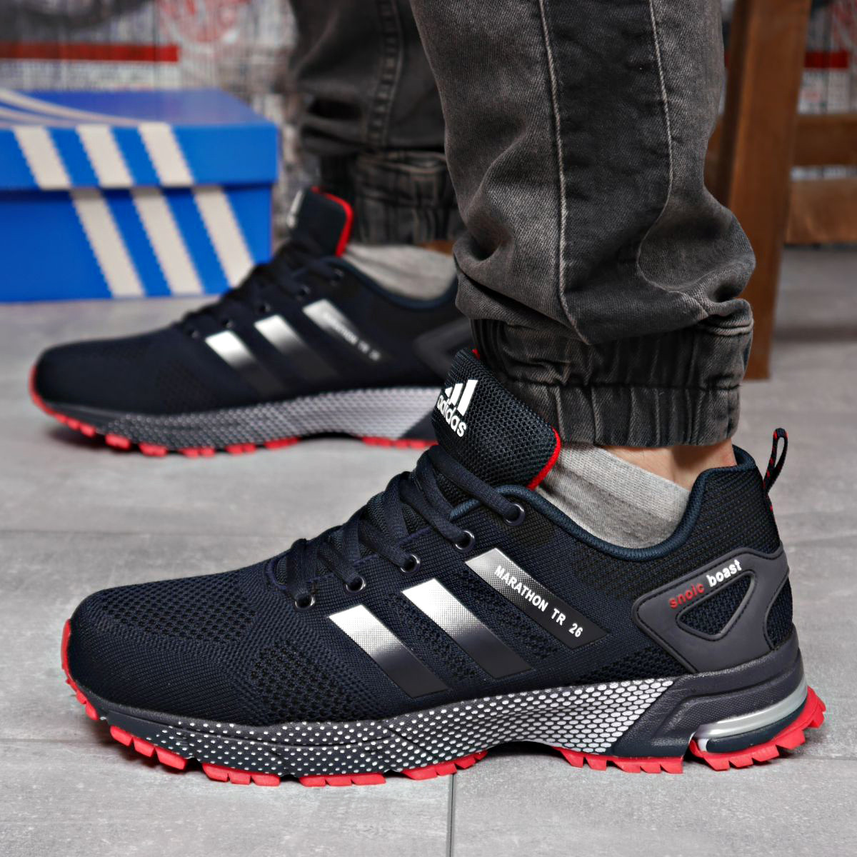 Кроссовки мужские Adidas Marathon TR 26 синие, Адидас Марафон, дышащий материал, прошиты. Код DO-18223 44, Синий
Кроссовки мужские Adidas Marathon TR 26 синие, Адидас Марафон, дышащий материал, прошиты. Код DO-18223 44, Синий