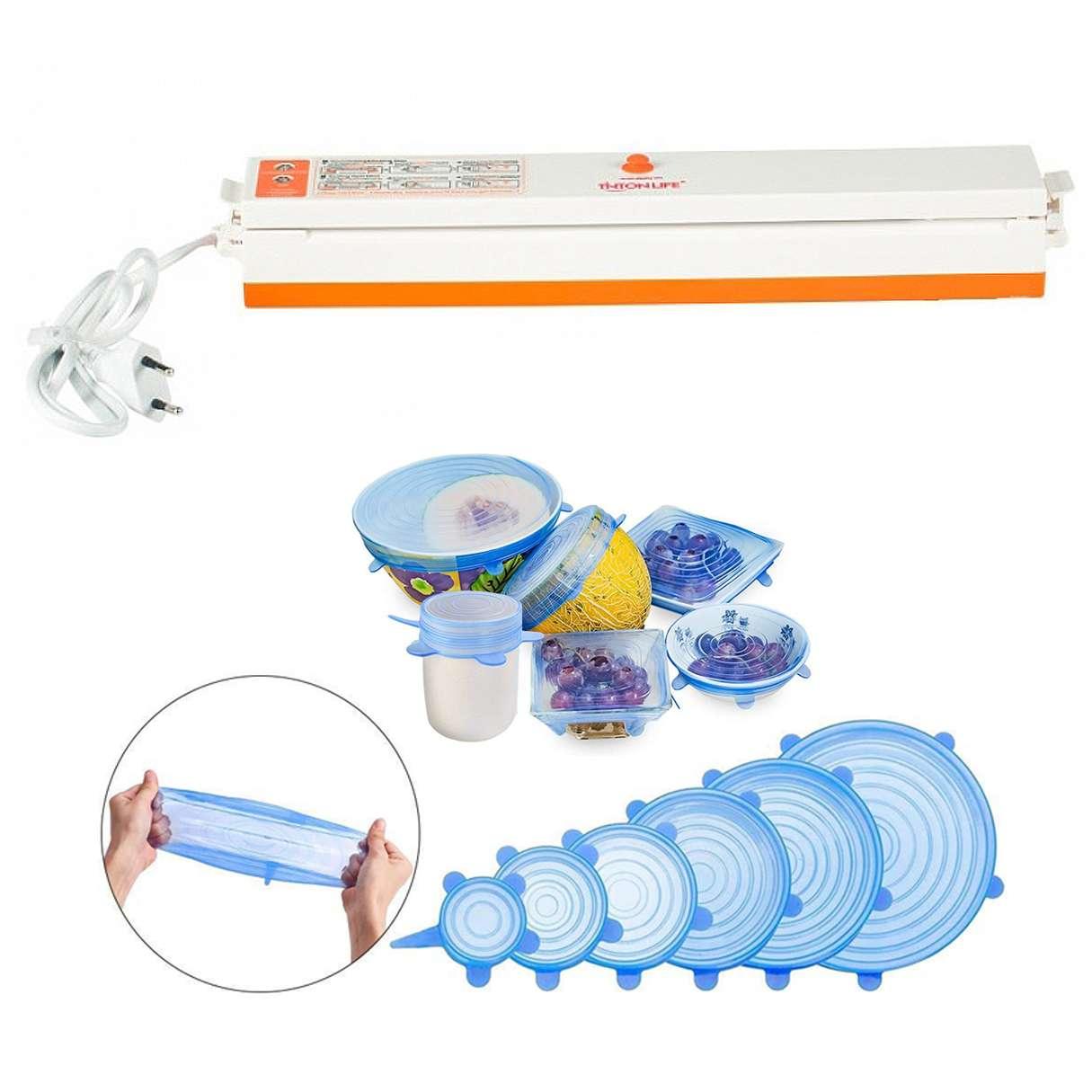Вакууматор вакуумный упаковщик FreshpackPRO с подарком Силиконовые крышки Silicone lids 6шт SKL11-261318
Вакууматор вакуумный упаковщик FreshpackPRO с подарком Силиконовые крышки Silicone lids 6шт SKL11-261318