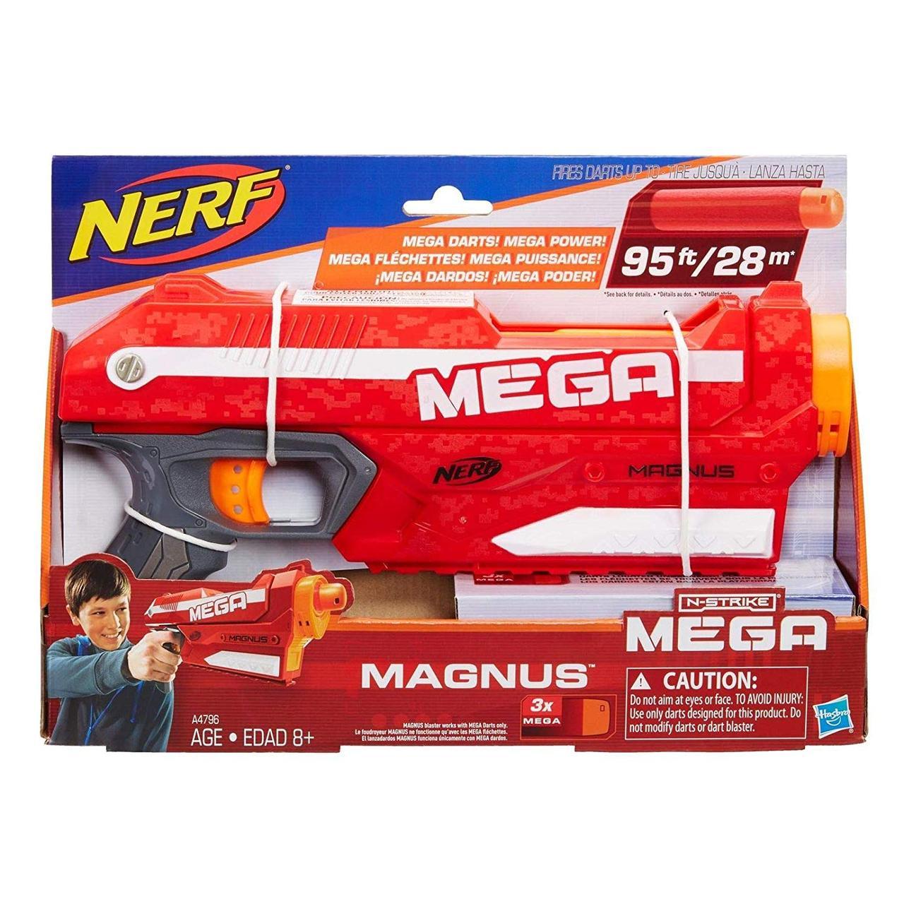 Бластер с мягкми пулями Магнус - Magnus, Blaster, Mega, Nerf, Hasbro A4887 SKL14-138339, Один цвет
Бластер с мягкми пулями Магнус - Magnus, Blaster, Mega, Nerf, Hasbro A4887 SKL14-138339, Один цвет
