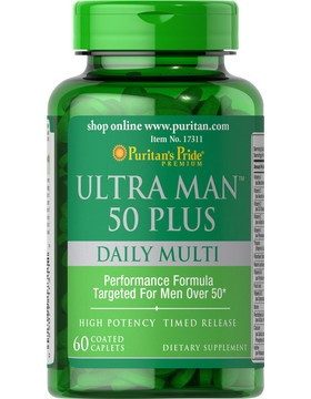Витамины для мужчин Puritan's Pride Ultra man 50 Plus (60 капс) Качественная продукция! (447246)
Витамины для мужчин Puritan's Pride Ultra man 50 Plus (60 капс) Качественная продукция! (447246)