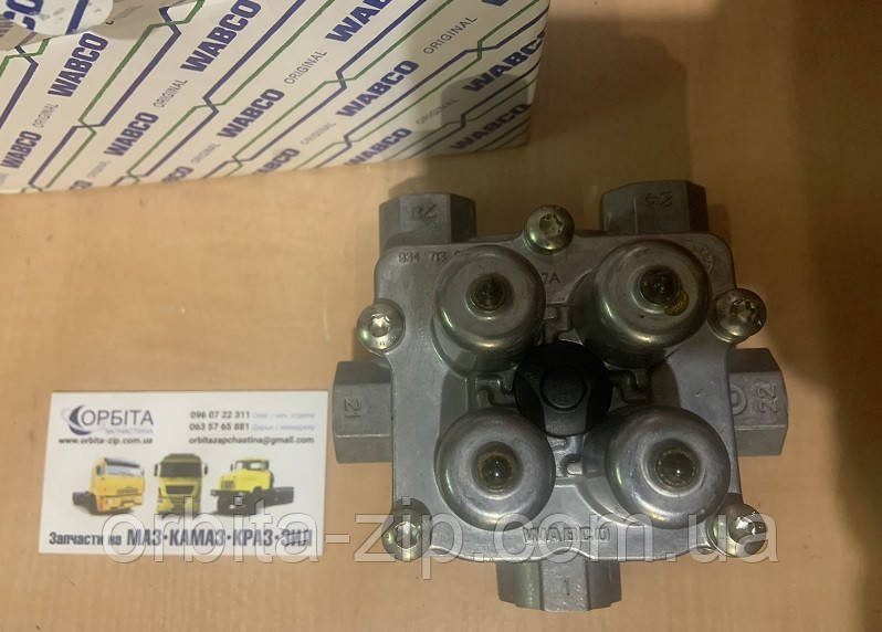 9347144000 Клапан многоцикловой защиты 4-х контурный МАЗ ЕВРО, MAN TGA (пр-во Wabco)
9347144000 Клапан многоцикловой защиты 4-х контурный МАЗ ЕВРО, MAN TGA (пр-во Wabco)