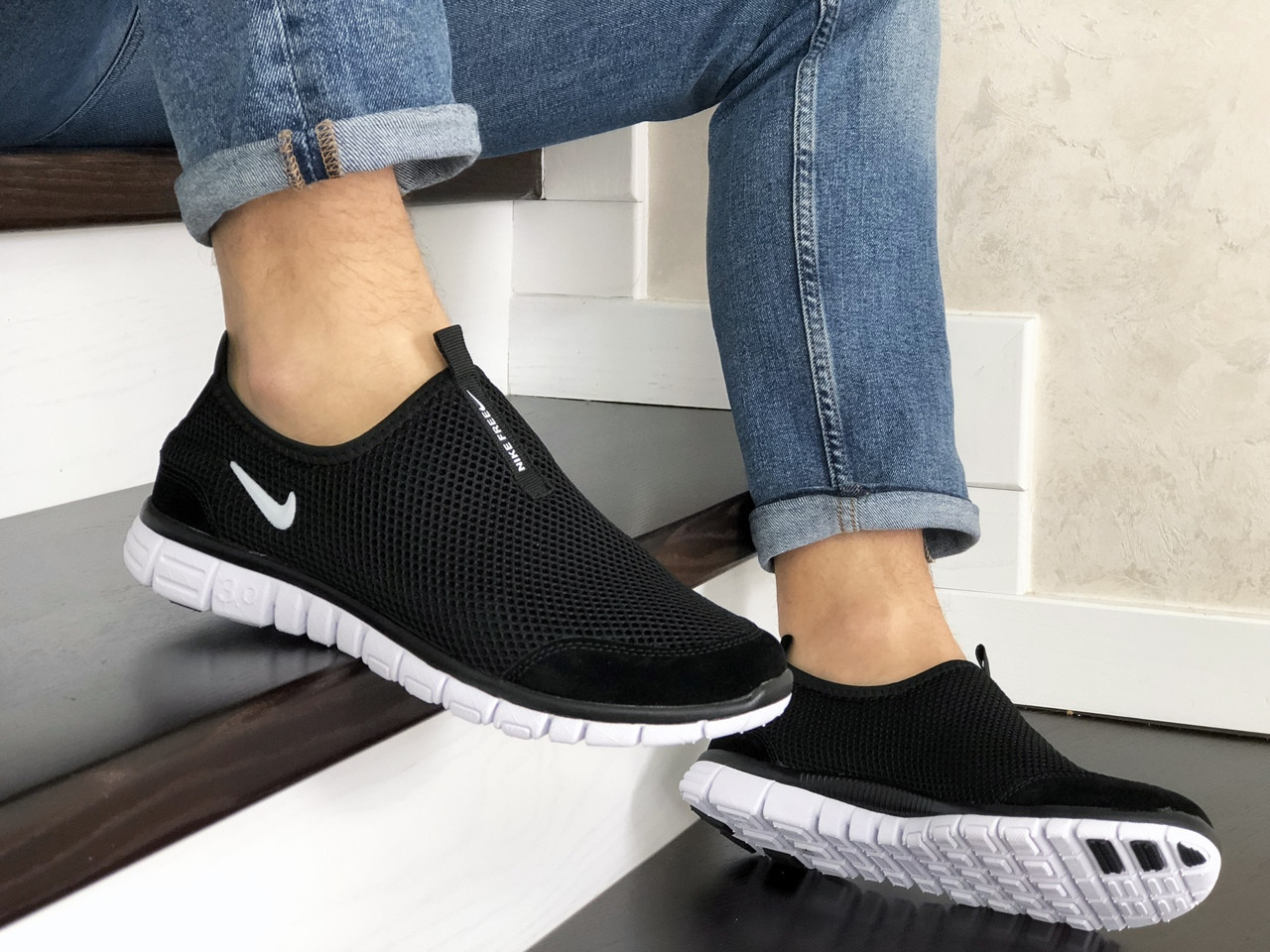 Кроссовки мужские найк Nike Free Run 3.0 черные. Мужские Летние кроссовки 44-28см, Черный
Кроссовки мужские найк Nike Free Run 3.0 черные. Мужские Летние кроссовки 44-28см, Черный