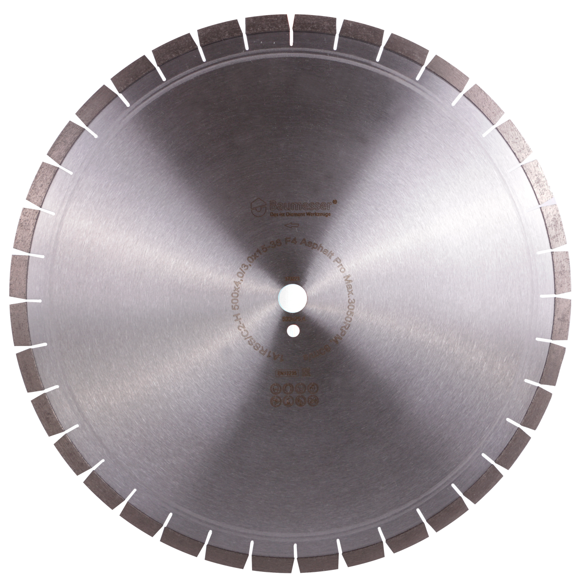 Круг алмазный отрезной Baumesser 1A1RSS/C2-H 500x4,0/3,0x15x25,4-36 F4 Asphalt Pro (94220005031)
Круг алмазный отрезной Baumesser 1A1RSS/C2-H 500x4,0/3,0x15x25,4-36 F4 Asphalt Pro (94220005031)
