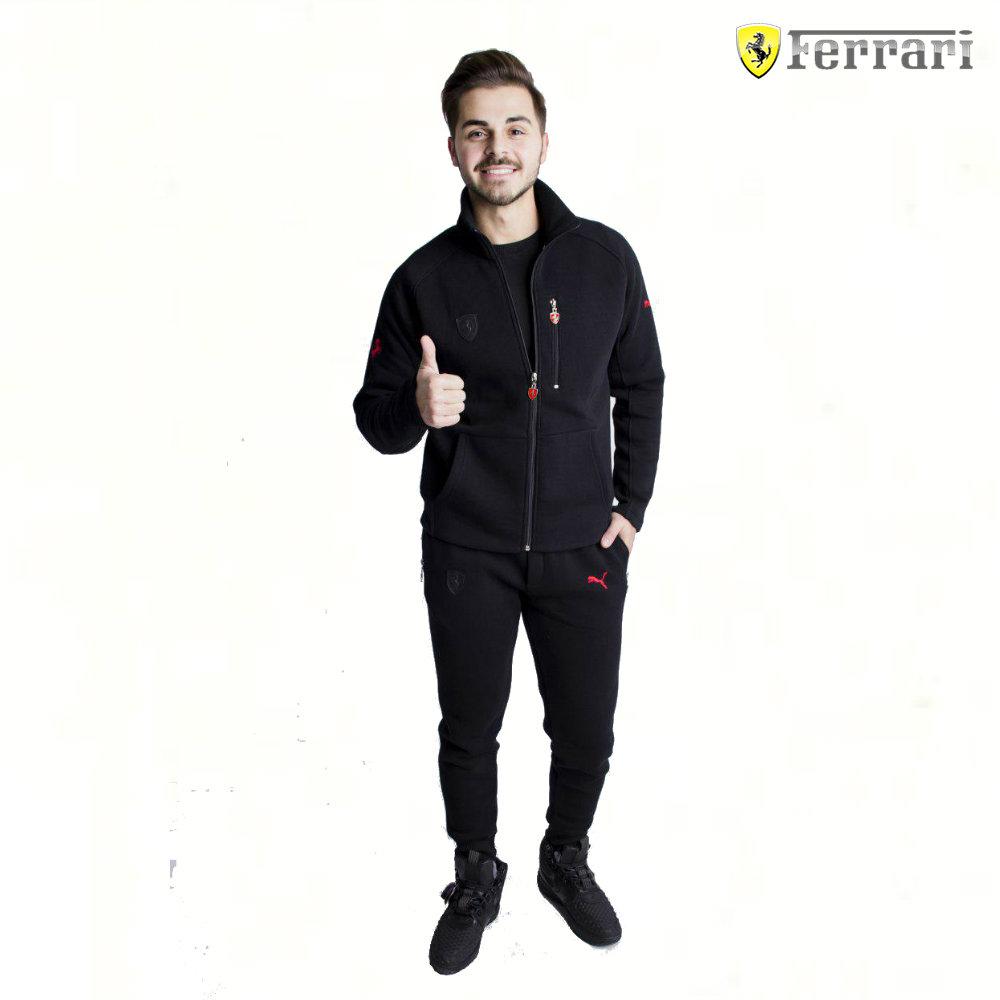 Спортивный костюм PUMA FERRARI. Утепленный. На флисе. Мужская одежда Реплика, Черный
Спортивный костюм PUMA FERRARI. Утепленный. На флисе. Мужская одежда Реплика, Черный