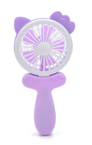 Аккумуляторный ручной (настольный) мини вентилятор с ушками Handy Mini Fan CS1192 Фиолетовый
Аккумуляторный ручной (настольный) мини вентилятор с ушками Handy Mini Fan CS1192 Фиолетовый