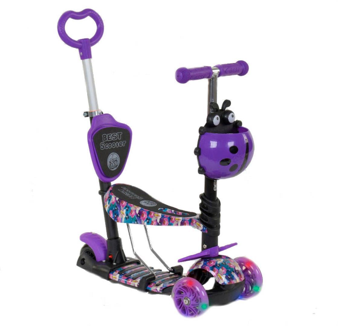 Детский самокат 5в1 Best Scooter 19870 c рисунком и светящимися колёсами, Фиолетовый
Детский самокат 5в1 Best Scooter 19870 c рисунком и светящимися колёсами, Фиолетовый