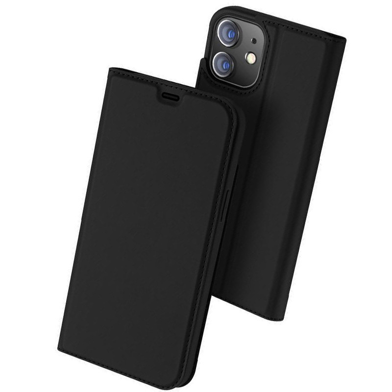 Чехол-книжка Dux Ducis с карманом для визиток для Apple iPhone 12 mini (5.4"), Черный
Чехол-книжка Dux Ducis с карманом для визиток для Apple iPhone 12 mini (5.4"), Черный