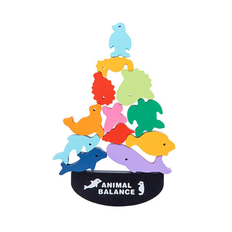Деревянная развивающая игрушка Animal Balance DL2253 Подводный мир балансир, Разные цвета
Деревянная развивающая игрушка Animal Balance DL2253 Подводный мир балансир, Разные цвета