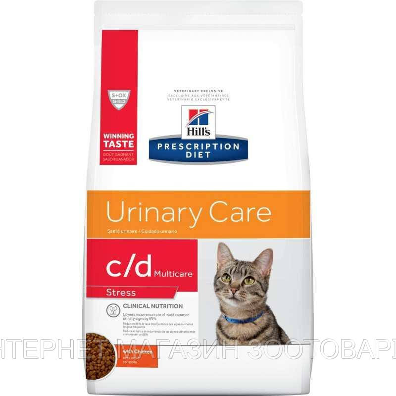 Hill's (Хиллс) Prescription Diet c/d Urinary Care Multicare Stress - Корм-диета для кошек с курицей для
Hill's (Хиллс) Prescription Diet c/d Urinary Care Multicare Stress - Корм-диета для кошек с курицей для