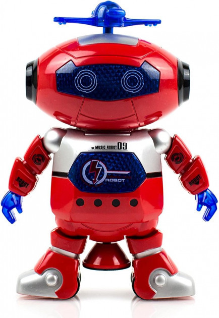 Интерактивная игрушка танцующий светящийся робот HLV Dancing Robot 99444 Red, Красный
Интерактивная игрушка танцующий светящийся робот HLV Dancing Robot 99444 Red, Красный
