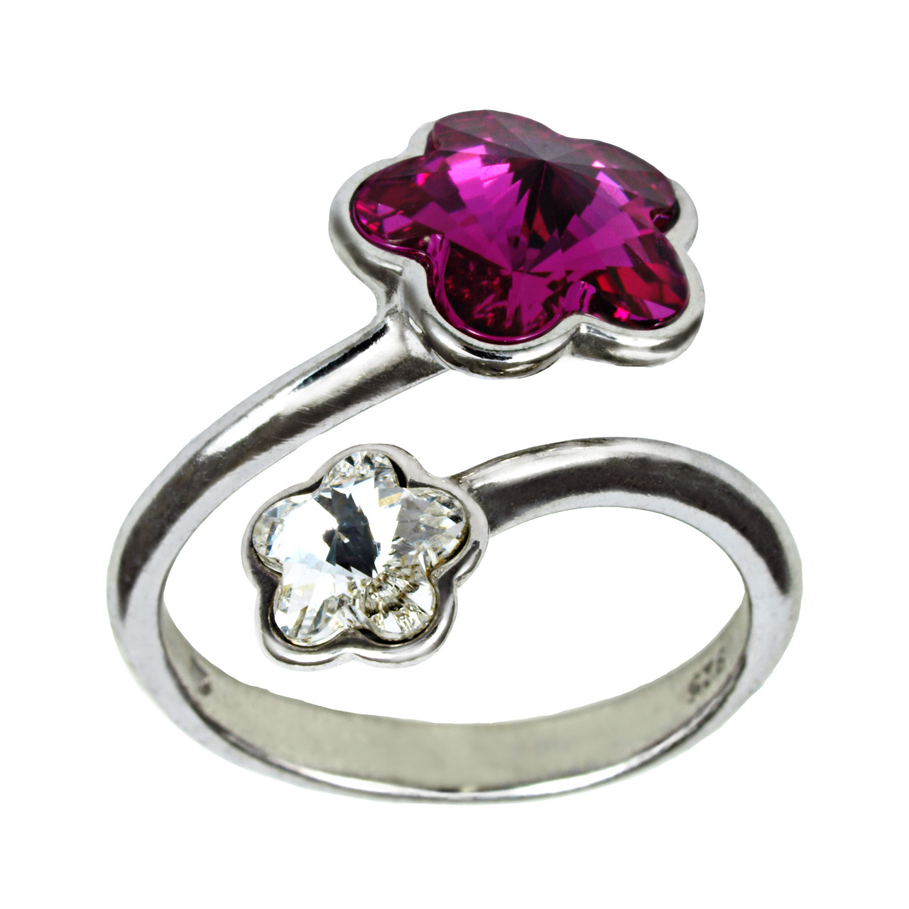 Серебряное кольцо с кристаллом Фуксия Swarovski (21468-FC), Fuchsia, Регулируется, Swarovski
Серебряное кольцо с кристаллом Фуксия Swarovski (21468-FC), Fuchsia, Регулируется, Swarovski
