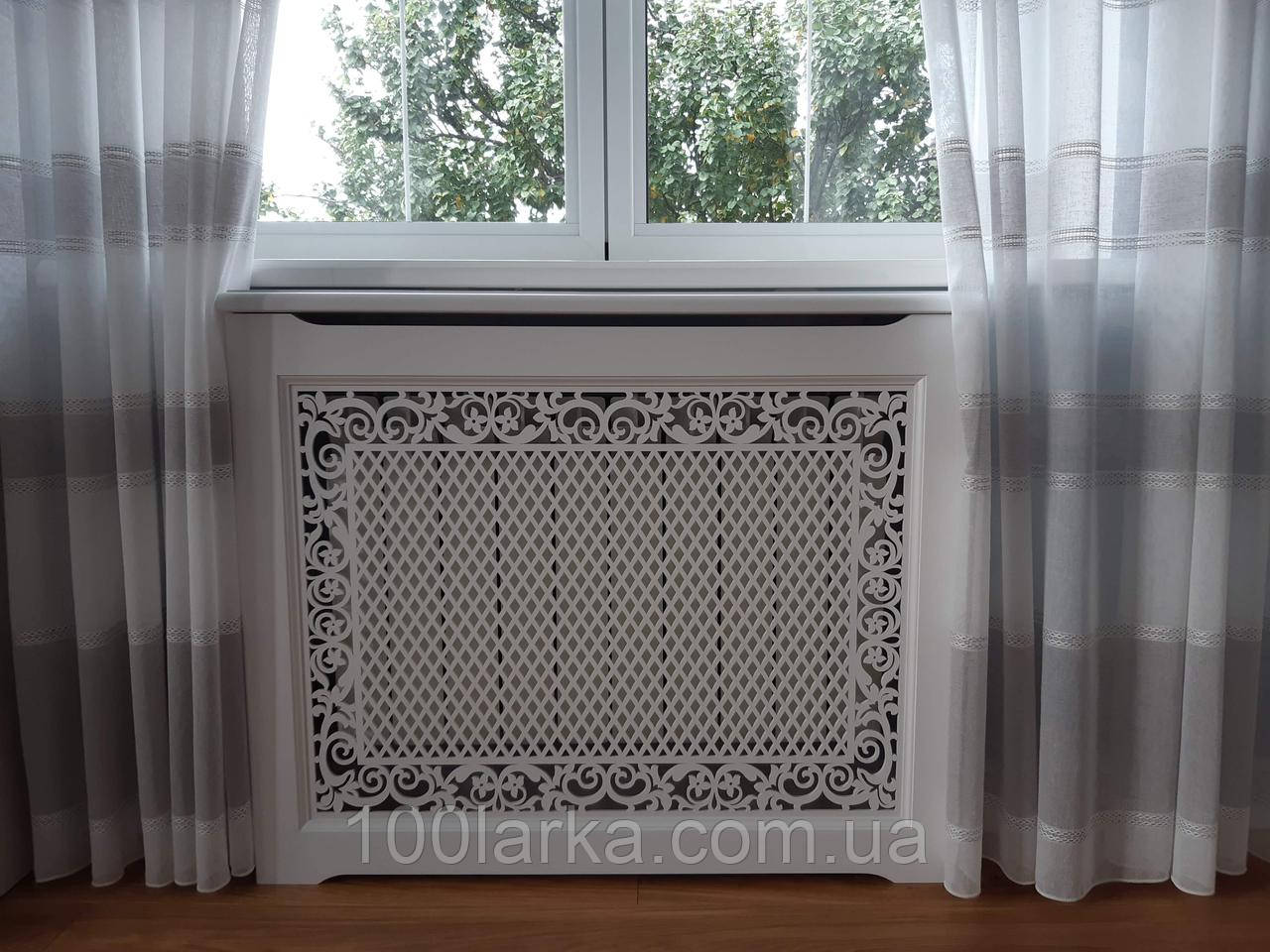 Декоративный деревянный экран (короб) для батареи отопления решетка R55-K Дерево, 900
Декоративный деревянный экран (короб) для батареи отопления решетка R55-K Дерево, 900