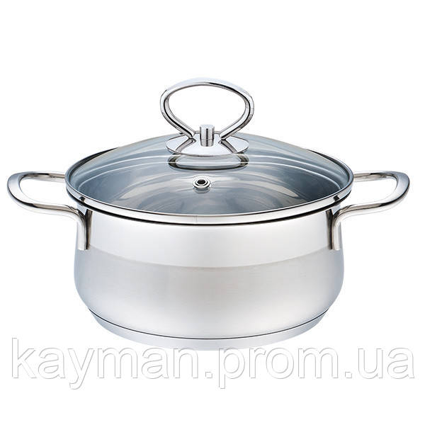 Кастрюля с крышкой из нержавеющей стали Maestro MR-3508-28 (8.6 л) / набор посуды Маэстро / кастрюли Маестро
Кастрюля с крышкой из нержавеющей стали Maestro MR-3508-28 (8.6 л) / набор посуды Маэстро / кастрюли Маестро