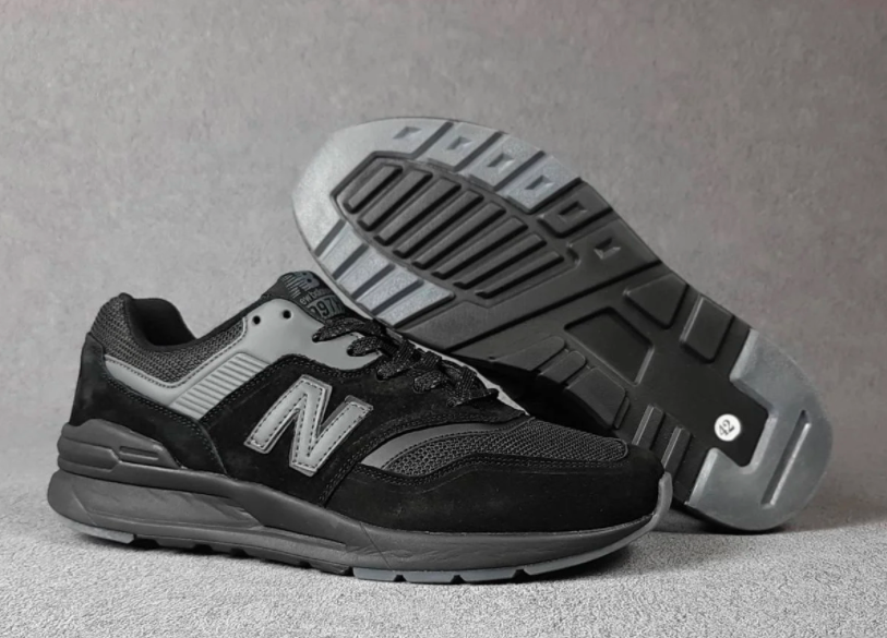 Кроссовки мужские New Balance 997H черные, Нью Баланс 997, натуральная замша, текстиль, прошиты. Код OD-10381 44.5, Черный
Кроссовки мужские New Balance 997H черные, Нью Баланс 997, натуральная замша, текстиль, прошиты. Код OD-10381 44.5, Черный