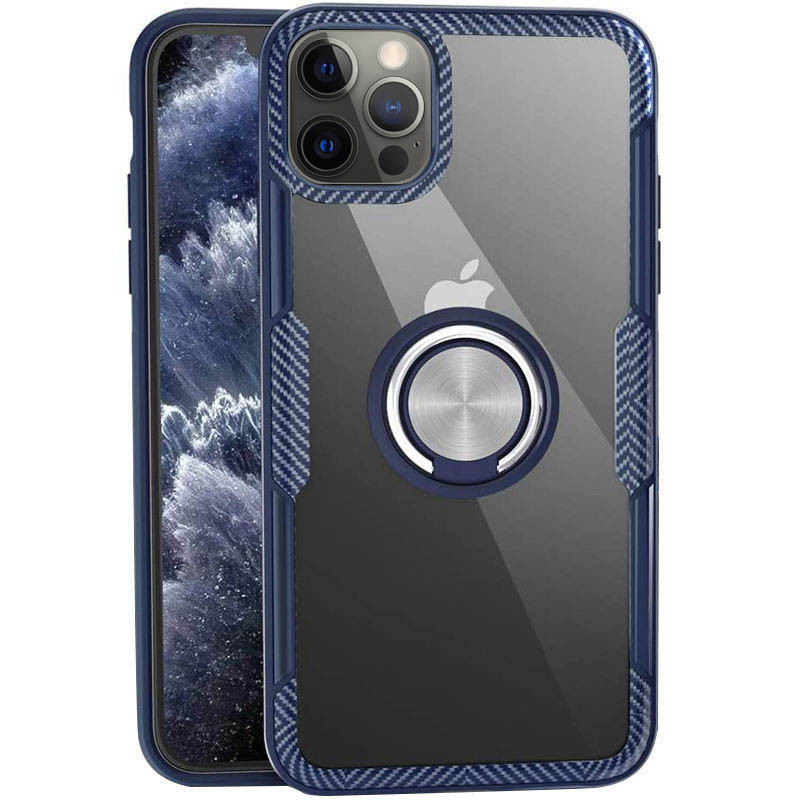 Ударопрочный чехол Deen CrystalRing под магнитный держатель для Apple iPhone 12 Pro Max (6.7") Бесцветный /, Бесцветный / темно-синий
Ударопрочный чехол Deen CrystalRing под магнитный держатель для Apple iPhone 12 Pro Max (6.7") Бесцветный /, Бесцветный / темно-синий