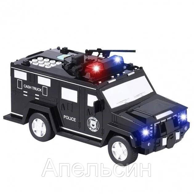 Электронная копилка-сейф с кодовым замком и отпечатком пальца машинка Hummer Cach Truck
Электронная копилка-сейф с кодовым замком и отпечатком пальца машинка Hummer Cach Truck