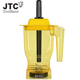 Чаша для блендера JTC 1.5 литра с ножами желтая без бисфенола из Tritan BPA-free, Желтый
Чаша для блендера JTC 1.5 литра с ножами желтая без бисфенола из Tritan BPA-free, Желтый