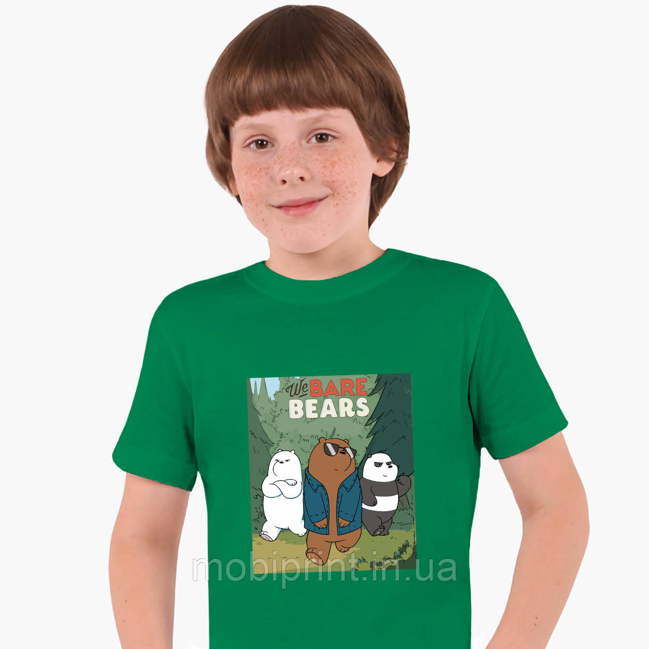 Детская футболка для мальчиков Вся правда о медведях (We Bare Bears) (25186-2664-KG) Зеленый 152
Детская футболка для мальчиков Вся правда о медведях (We Bare Bears) (25186-2664-KG) Зеленый 152