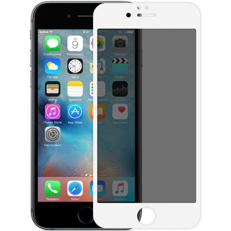 Защитное стекло Privacy 5D (full glue) (тех.пак) для Apple iPhone 7 / 8 / SE (2020) (4.7"), Белый
Защитное стекло Privacy 5D (full glue) (тех.пак) для Apple iPhone 7 / 8 / SE (2020) (4.7"), Белый