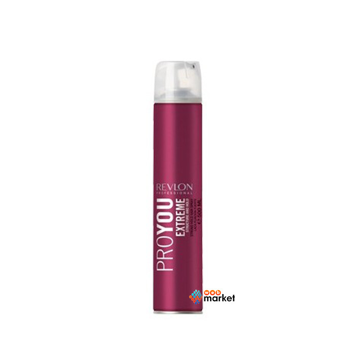Лак для волос Revlon Professional Pro You Extra Strong Hair Spray Extreme ультрасильной фиксации 500 мл
Лак для волос Revlon Professional Pro You Extra Strong Hair Spray Extreme ультрасильной фиксации 500 мл