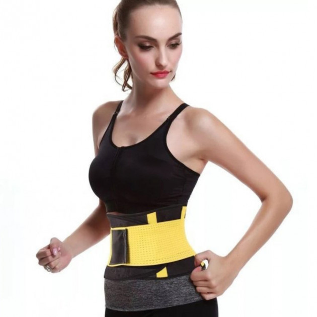 Пояс для похудения Hot Shapers Belt Power на липучке для коррекции фигуры (Размер L) Черный-желтый
Пояс для похудения Hot Shapers Belt Power на липучке для коррекции фигуры (Размер L) Черный-желтый
