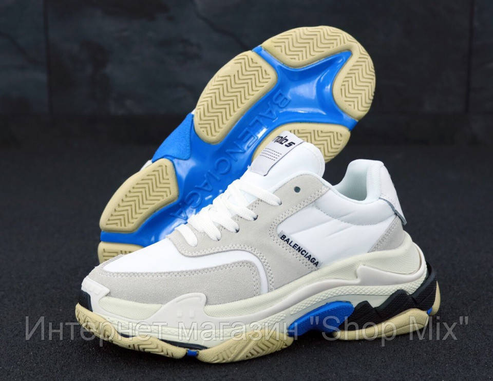 Кроссовки женские Balenciaga Triple S в стиле Баленсиага Трипл С, натуральная кожа, код KD-11798. Белые, Бежевый
Кроссовки женские Balenciaga Triple S в стиле Баленсиага Трипл С, натуральная кожа, код KD-11798. Белые, Бежевый