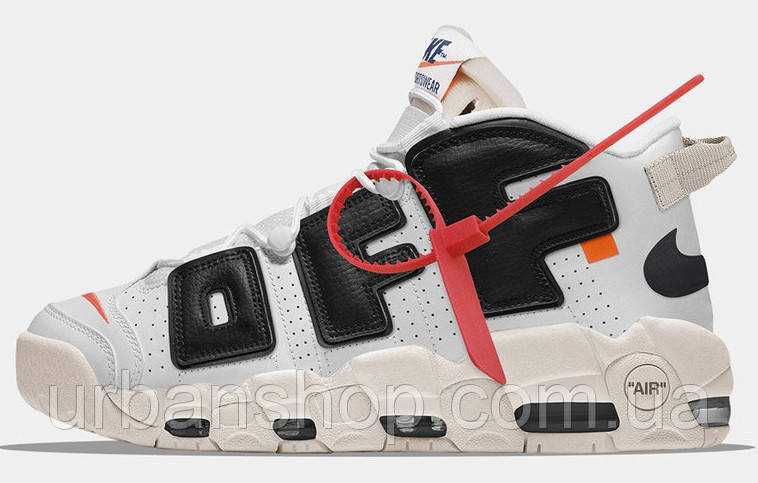 Кросівки чоловічі Nike OFF-WHITE x Nike Air More Uptempo. Розміри в наявності : 40, , 42, 43, 44, 45., Білий
Кросівки чоловічі Nike OFF-WHITE x Nike Air More Uptempo. Розміри в наявності : 40, , 42, 43, 44, 45., Білий