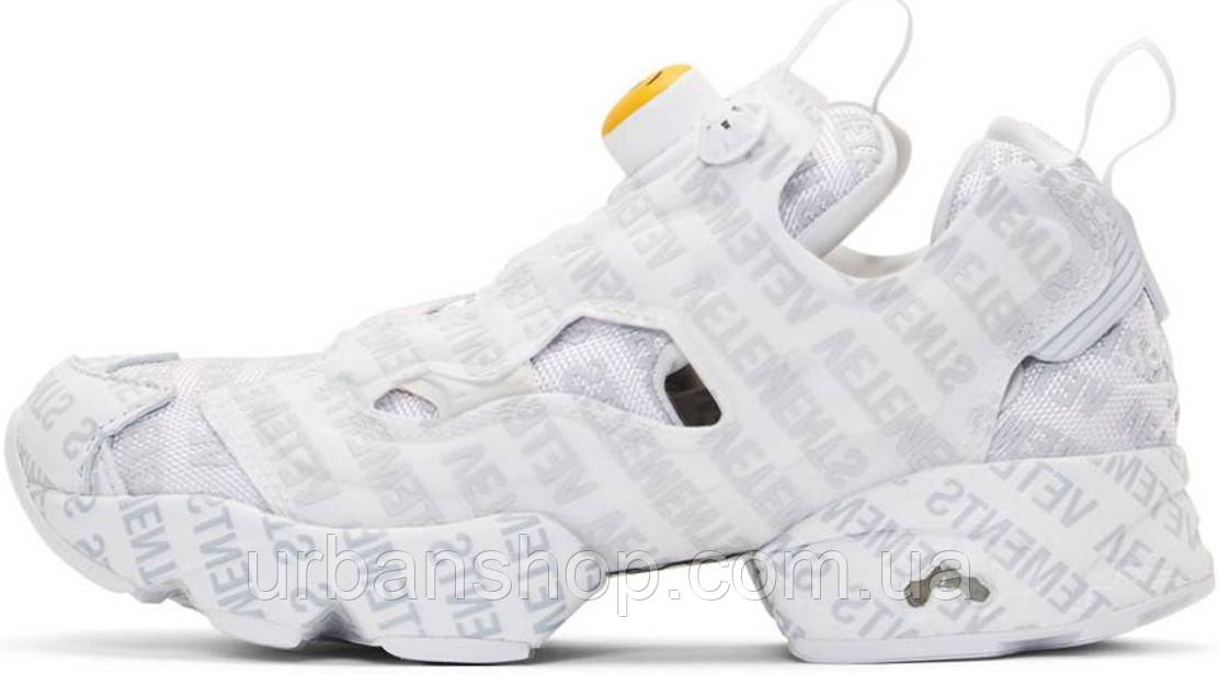 Кросівки жіночі, obuwie damskie рибок Vetements x Reebok InstaPump Fury Classics Edition., Белый
Кросівки жіночі, obuwie damskie рибок Vetements x Reebok InstaPump Fury Classics Edition., Белый
