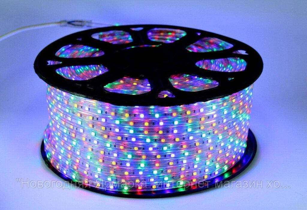 Светодиодная лента LED 5050 M RGB Мультицветная 100m 220V Светодиодные ленты в Украине
Светодиодная лента LED 5050 M RGB Мультицветная 100m 220V Светодиодные ленты в Украине