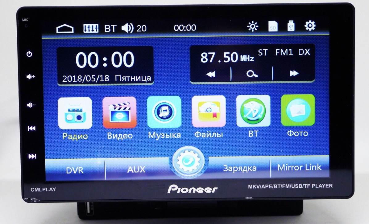 1din Магнитола Pioneer 9010 - 9 Съемный экран + USB + Bluetooth - пульт на руль
1din Магнитола Pioneer 9010 - 9 Съемный экран + USB + Bluetooth - пульт на руль