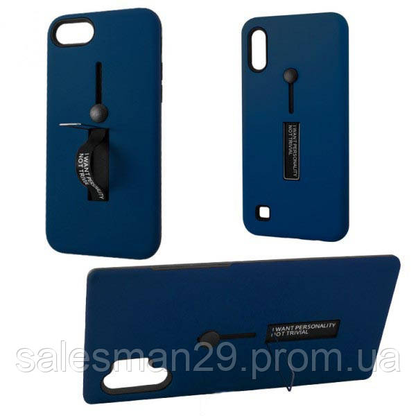 Чехол противоударный Metal Kickstand Soft Touch с держателем Samsung A7 (2018) A750 тёмно-Синий
Чехол противоударный Metal Kickstand Soft Touch с держателем Samsung A7 (2018) A750 тёмно-Синий