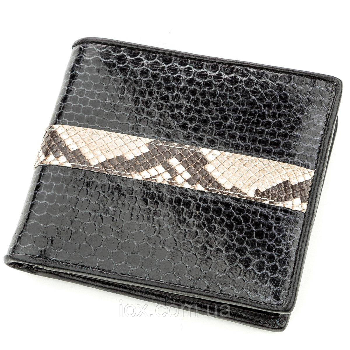 Кошелек SEA SNAKE LEATHER 18553 из натуральной кожи морской змеи со вставками из кожи кобры Черный
Кошелек SEA SNAKE LEATHER 18553 из натуральной кожи морской змеи со вставками из кожи кобры Черный