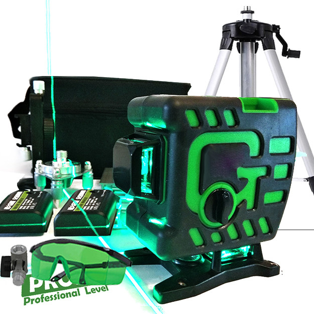 3D Нивелир - Лазерный Уровень “Mao-Green”+ Штатив + Лифт + магнитный кронштейн + Д.У.
3D Нивелир - Лазерный Уровень “Mao-Green”+ Штатив + Лифт + магнитный кронштейн + Д.У.