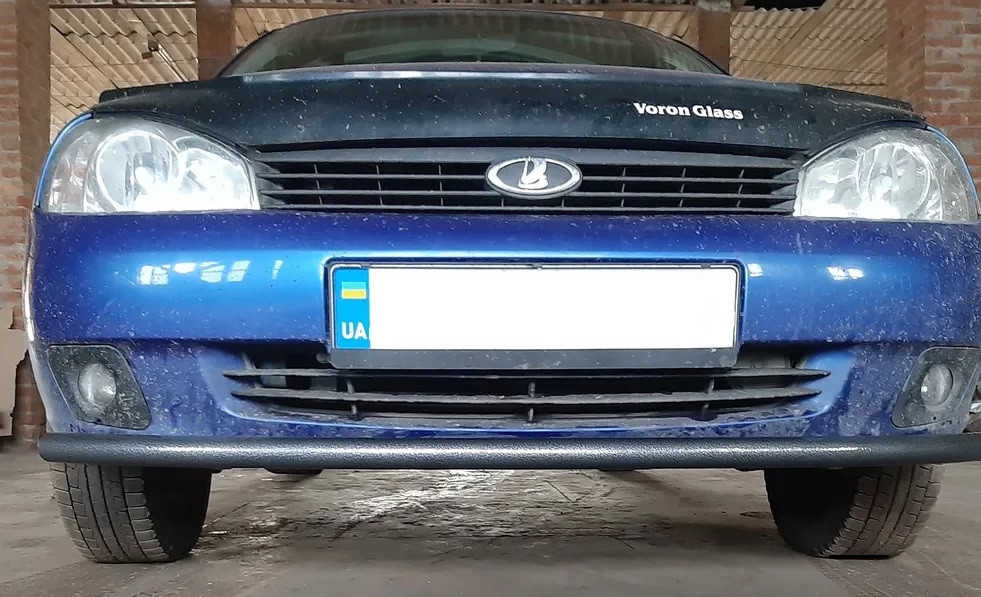 Защита переднего бампера Труба одинарная Передний радиус Ус на LADA Kalina (ВАЗ-1119) хэтчбек 2013+, Серый
Защита переднего бампера Труба одинарная Передний радиус Ус на LADA Kalina (ВАЗ-1119) хэтчбек 2013+, Серый