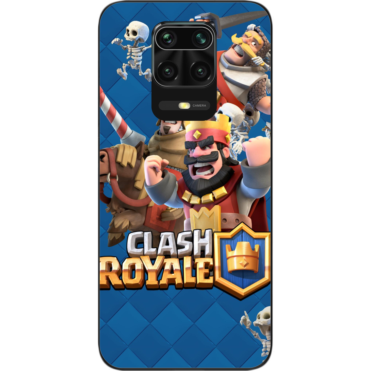 Силиконовый чехол для Xiaomi Redmi Note 9S / Note 9 Pro с картинкой Игры Clash Royale герои
Силиконовый чехол для Xiaomi Redmi Note 9S / Note 9 Pro с картинкой Игры Clash Royale герои