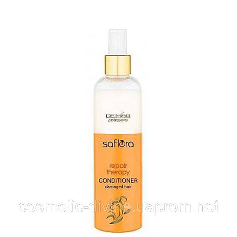 Двухфазный спрей-кондиционер для поврежденных волос DeMira Professional Saflora Repair Therapy 250мл
Двухфазный спрей-кондиционер для поврежденных волос DeMira Professional Saflora Repair Therapy 250мл