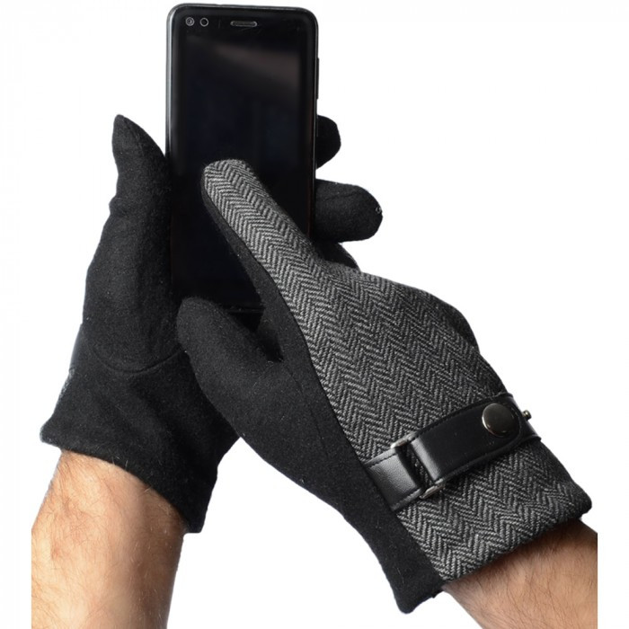 Перчатки AMO Accessori touch screen TGM01-black шерстяные черные мужские L размер, Черный
Перчатки AMO Accessori touch screen TGM01-black шерстяные черные мужские L размер, Черный