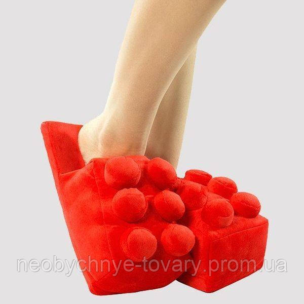 Мягкие комнатные тапочки конструктор Лего, домашние тапочки Lego красные Код 14-2770
Мягкие комнатные тапочки конструктор Лего, домашние тапочки Lego красные Код 14-2770