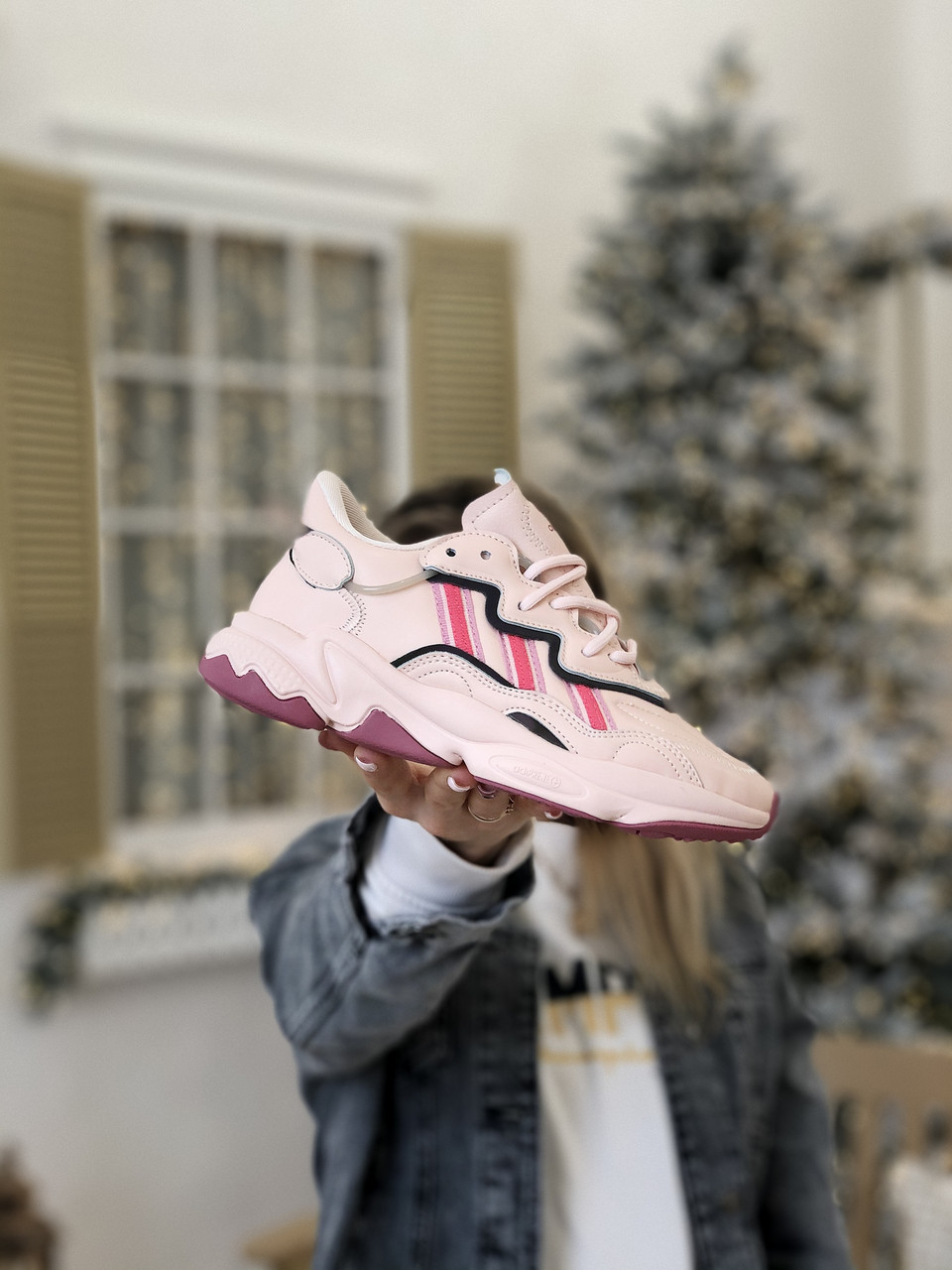 Кроссовки женские Adidas Ozweego пудровые, Адидас Озвиго, натуральная кожа, прошиты. Код Z-3170, Пудра
Кроссовки женские Adidas Ozweego пудровые, Адидас Озвиго, натуральная кожа, прошиты. Код Z-3170, Пудра