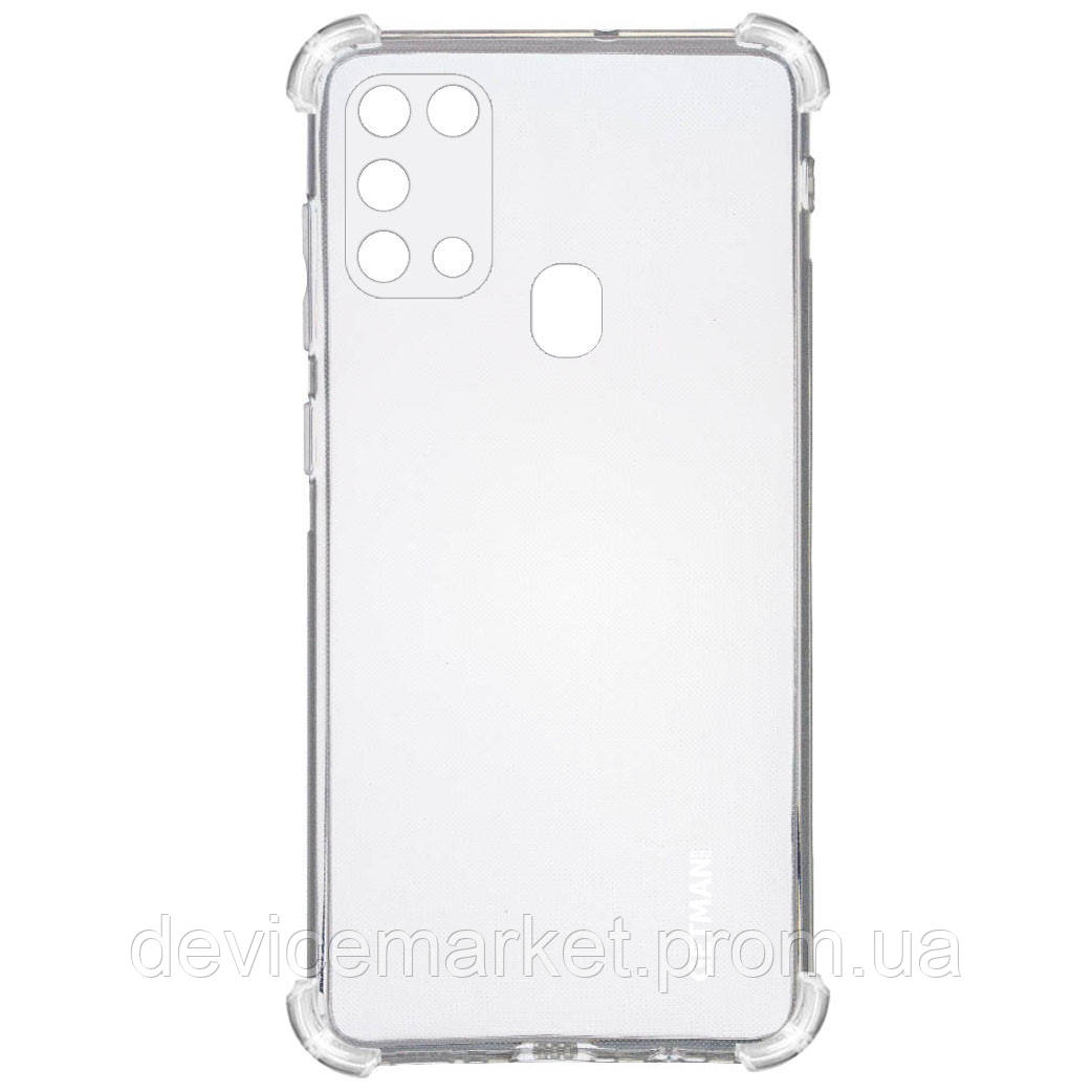 Чехол GETMAN Ease logo усиленные углы для Samsung Galaxy M31, Прозрачный / transparent
Чехол GETMAN Ease logo усиленные углы для Samsung Galaxy M31, Прозрачный / transparent
