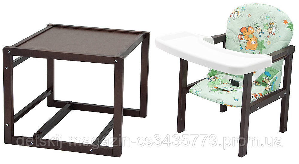 Стульчик- трансформер Babyroom Пони-220 тонированный пластиковая столешница зеленый (мишки и пчелки)
Стульчик- трансформер Babyroom Пони-220 тонированный пластиковая столешница зеленый (мишки и пчелки)
